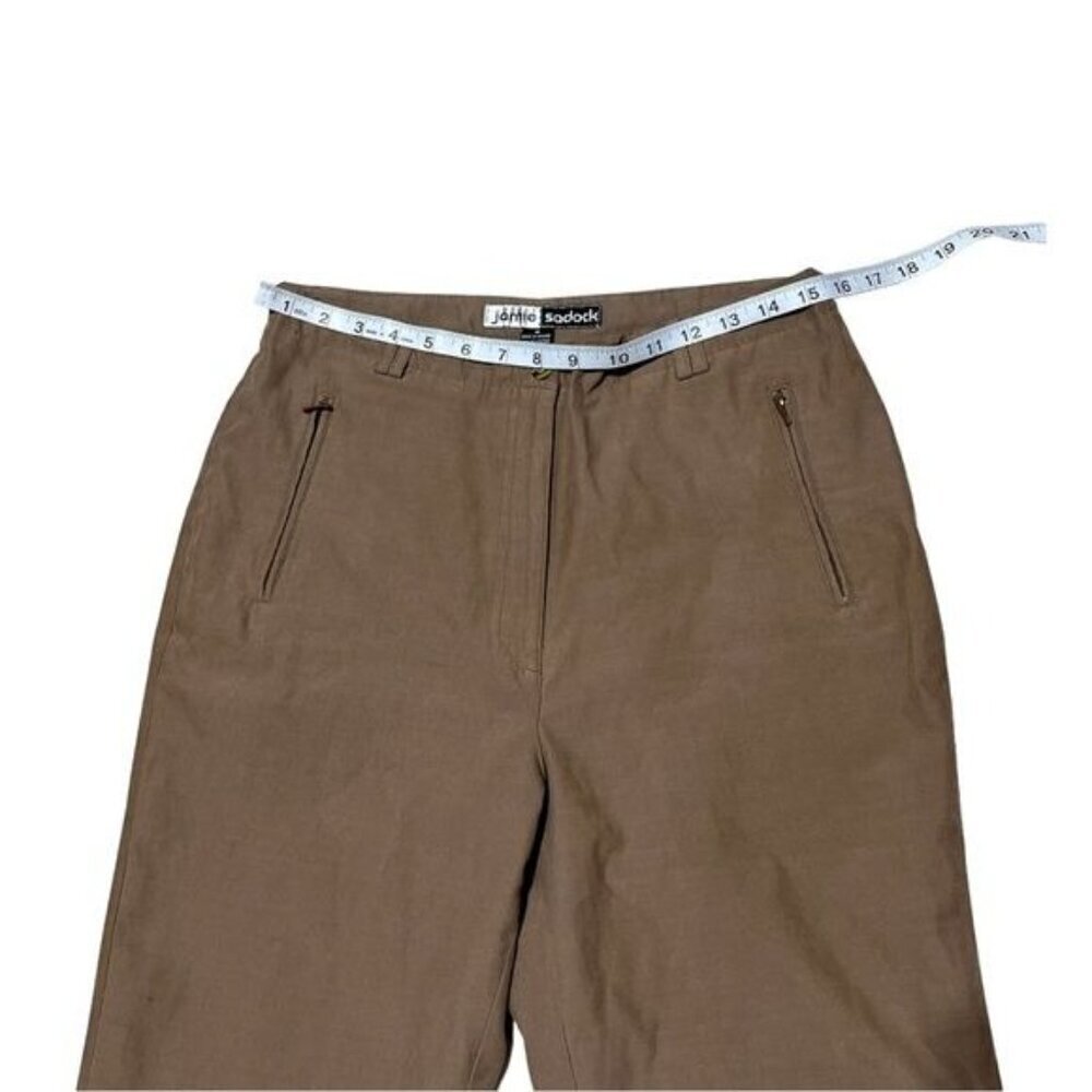 Jamie Sadock‎ Brown Golf Capri Bermudas Size 8 - Picture 2 of 9